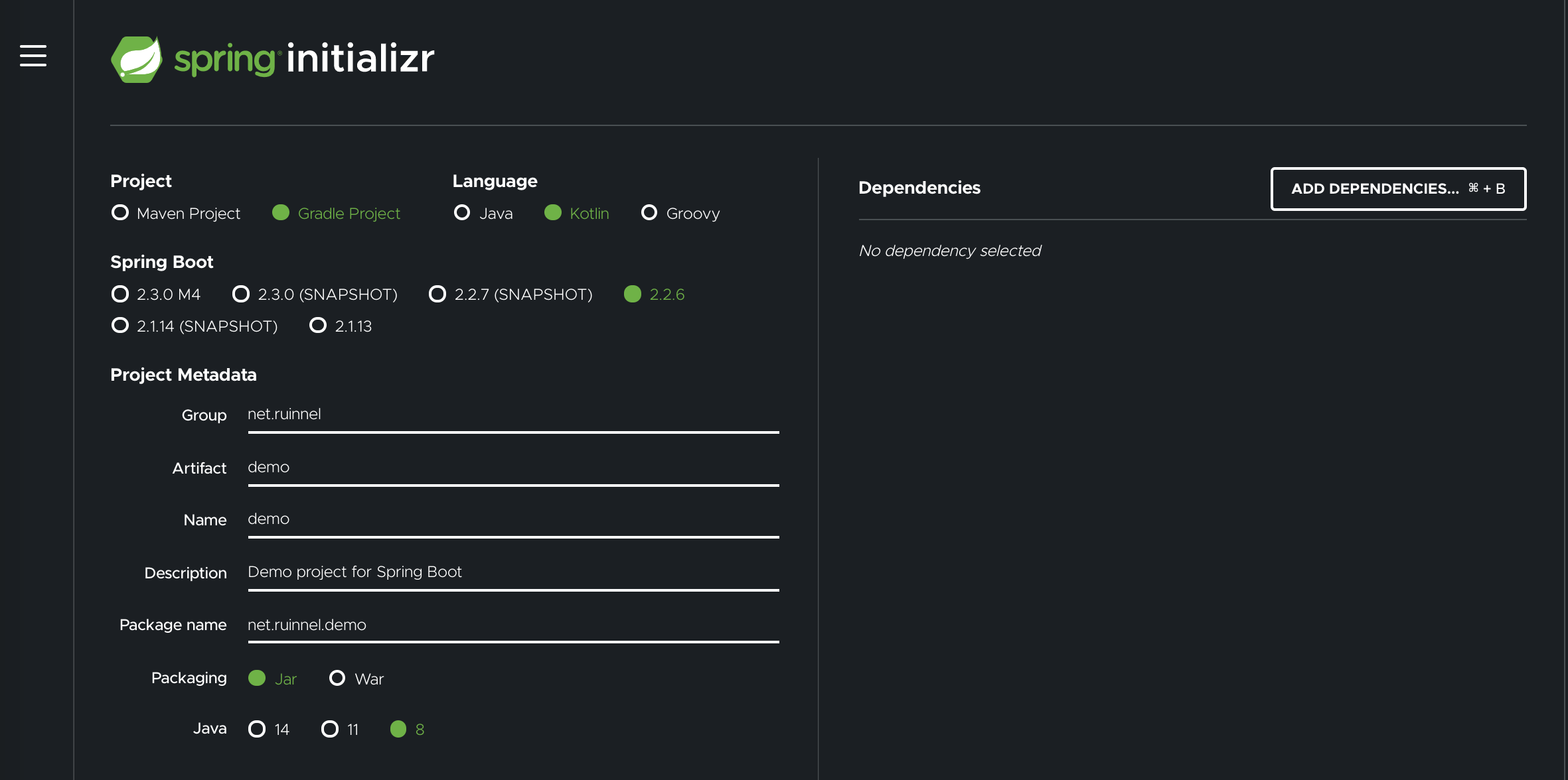 spring-initializer-spring-boot-reflection-demo